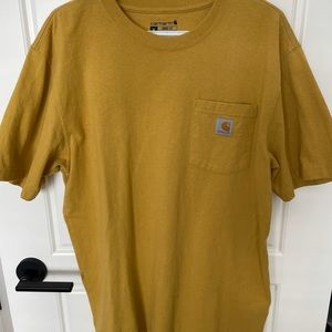 Carhartt yellow medium short sleeve